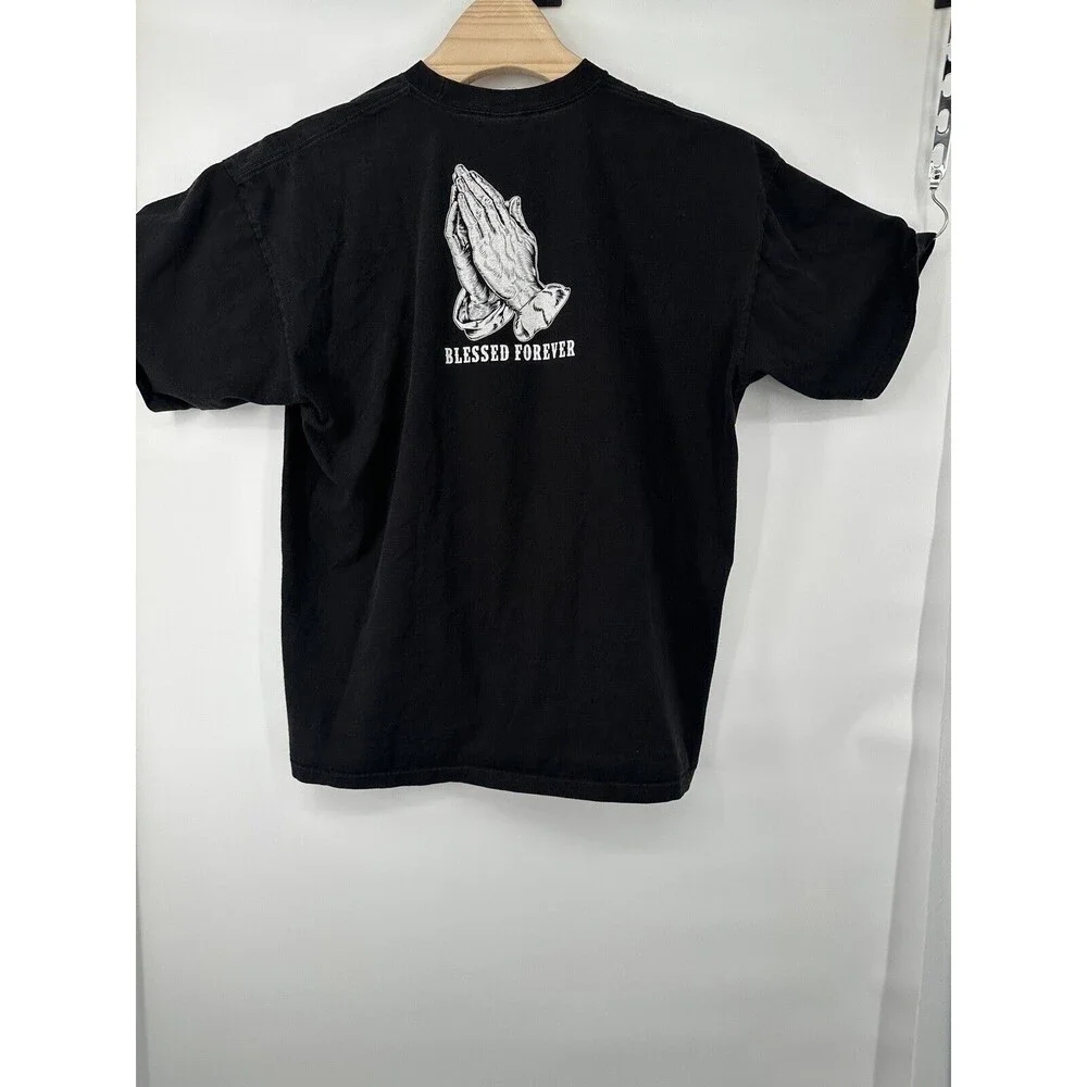 Shaka Tshirt Mens 4XL‎ Original Kamehameha's Black Stains Prying Hands